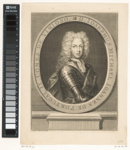 Portret van Josephus Michael Johannes van Portugal