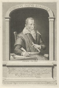 Portret van Josephus Scaliger