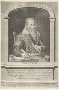 Portret van Josephus Scaliger