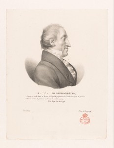 Portret van Jozef Karel De Meulemeester