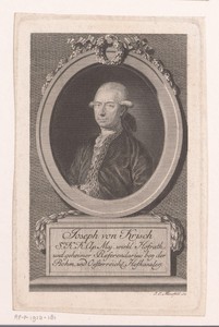 Portret van Jozef von Krisch