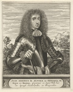 Portret van Juan Domingo de Zuñiga y Fonseca