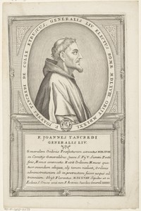 Portret van Juan Tancredi, 54ste Minister Generaal van de franciscaner orde