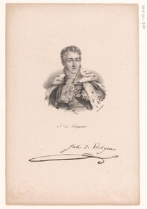 Portret van Jules de Polignac