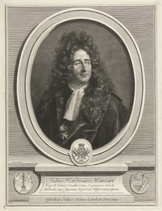Portret van Jules Hardouin Mansart
