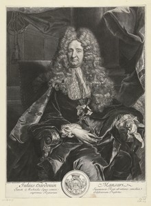 Portret van Jules Hardouin-Mansart