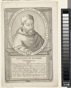 Portret van Julian Causi, 60ste Minister Generaal van de franciscaner orde