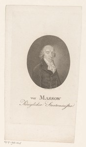 Portret van Julius Eberhard von Massow