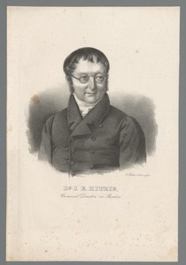 Portret van Julius Eduard Hitzig