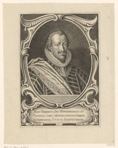 Portret van Julius Friedrich Württemberg