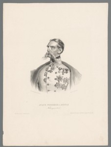 Portret van Julius Jacob von Haynau