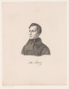 Portret van Julius Schnorr von Carolsfeld