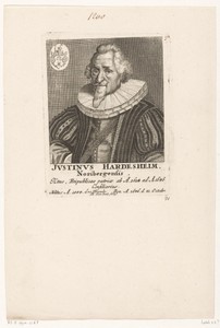 Portret van Justinus I Herdesianus