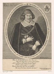 Portret van Justinus Schelhase