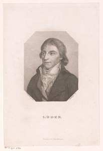 Portret van Justus Christian von Loder