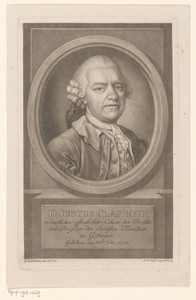 Portret van Justus Claproth