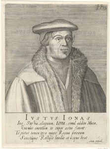 Portret van Justus Jonas