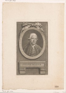 Portret van Justus Möser
