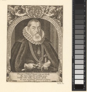 Portret van Justus von Gebhard