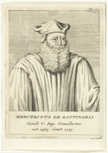 Portret van kanselier Mercurius Arboro de Gattinara