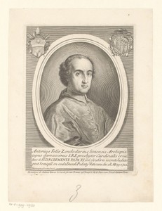 Portret van kardinaal Antonfelice Zondadari