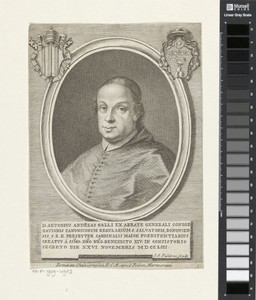 Portret van kardinaal Antonio Andrea Galli