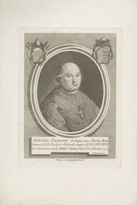 Portret van kardinaal Antonio Dugnani