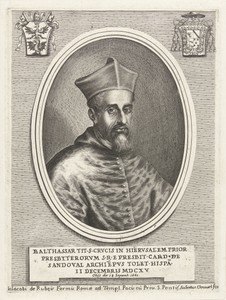 Portret van kardinaal Baltasar Moscoso Y Sandoval