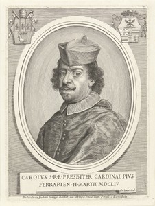 Portret van kardinaal Carlo Pio