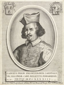 Portret van kardinaal Carlo Rossetti