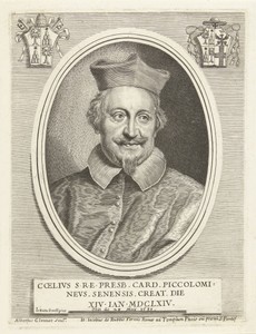 Portret van kardinaal Celio Piccolomini