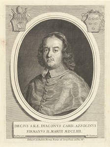Portret van kardinaal Decio Azzolini