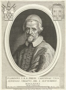Portret van kardinaal Flaminio Taja
