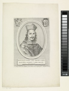 Portret van kardinaal Francesco Maria Mancini