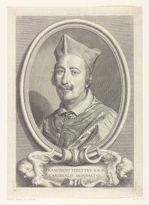 Portret van kardinaal Francesco Peretti di Montalto