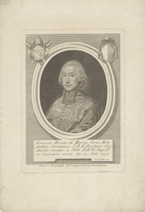 Portret van kardinaal František de Paula Hrzán z Harasova