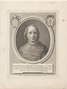 Portret van kardinaal Giovanni Francesco Stoppani