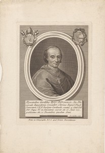 Portret van kardinaal Hyacinthe Sigismond Gerdil