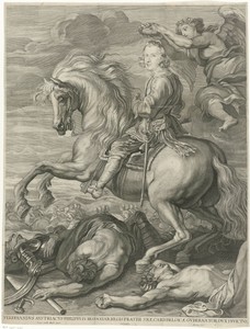 Portret van kardinaal-infant Ferdinand van Oostenrijk