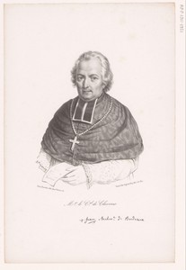 Portret van kardinaal Jean Lefebvre de Cheverus