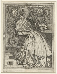 Portret van kardinaal Karel van Bourbon