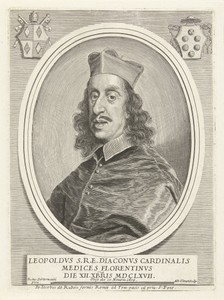 Portret van kardinaal Leopoldo de' Medici