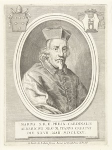 Portret van kardinaal Mario Alberizzi