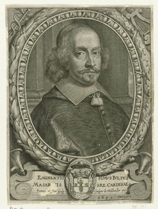 Portret van kardinaal Mazarin