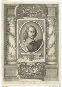 Portret van Kardinaal Mazarin