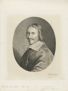 Portret van kardinaal Mazarin