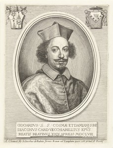 Portret van kardinaal Odoardo Vecchiarelli
