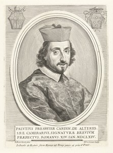 Portret van kardinaal Paluzzo Paluzzi Altieri