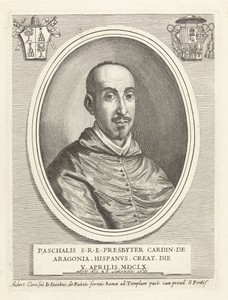 Portret van kardinaal Pascual de Aragón