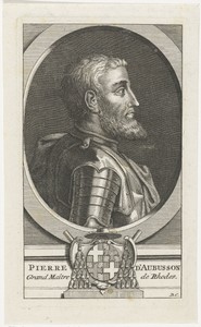 Portret van kardinaal Pierre d'Aubusson